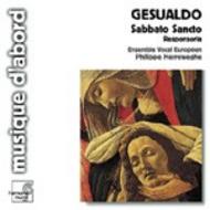 Gesualdo - Sabbato Sancto | Harmonia Mundi - Musique d'Abord HMA1951320