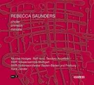 Rebecca Saunders - Choler, Crimson, Miniata | Kairos KAI0012762