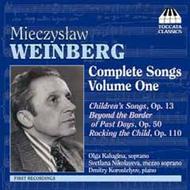 Weinberg - Complete Songs Vol.1          | Toccata Classics TOCC0078