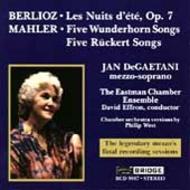 Jan DeGaetani sings Berlioz / Mahler | Bridge BCD9017