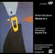 Bruckner - Mass in E minor / Rheinberger - Requiem in Eb | Carus CAR83414
