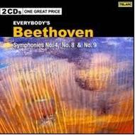 Beethoven - Symphonies Nos 4, 8 & 9