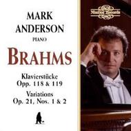 Brahms - Variations op.21 nos. 1 & 2, Klavierstucke op.118 & 119