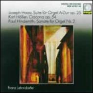Haas / Holler / Hindemith - Organ Works | Wergo WER6010750
