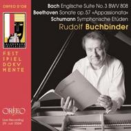 Rudolf Buchbinder plays Bach, Beethoven, Schumann | Orfeo - Orfeo d'Or C775081