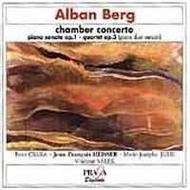 Berg - Chamber Concerto, etc