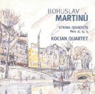 Martinu - String Quartets Nos 2, 4 & 5 | Praga Digitals DSD250205