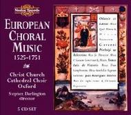 European Choral Music 1525-1751 | Nimbus NI1758