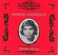 Marian Anderson | Nimbus - Prima Voce NI7882