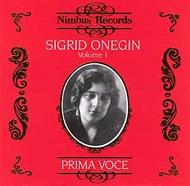 Sigrid Onegin Vol.1 | Nimbus - Prima Voce NI7898