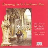 Evensong for St Swithun�s Day