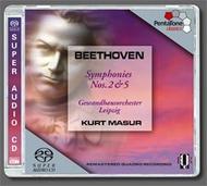 Beethoven - Symphonies 2 & 5 | Pentatone PTC5186143