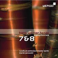 Henze - Symphonies No.7 & No.8 | Wergo WER67212