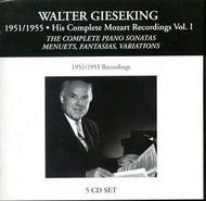 Walter Gieseking: Complete Mozart Recordings Vol.1