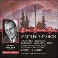 J S Bach - St. Matthew Passion (rec.1952) | Archipel ARPCD0278