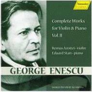 Enescu - Works for Violin and Piano Vol.2 | Haenssler Classic 98240