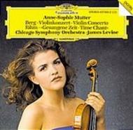 Berg: Violin Concerto / Rihm: Time Chant