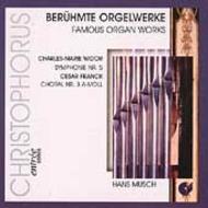 Widor / Franck - Famous Organ Works | Christophorus CHE0992