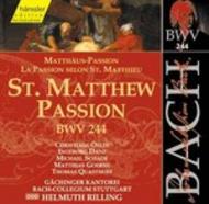 J S Bach - St.Matthew Passion (BWV 244)