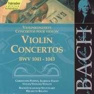 J S Bach - Violin Concertos BWV 1041-1043 | Haenssler Classic 92125