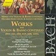 J S Bach - Works for Violin & Basso Continuo | Haenssler Classic 92123