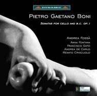Boni - Sonatas for cello & basso continuo Op.1 | Dynamic CDS584