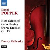 Popper - High School of Cello Playing (40 Etudes), Op.73 | Naxos 855771819