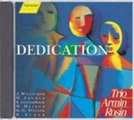 Trio Armin Rosin: Dedication | Haenssler Classic 98151