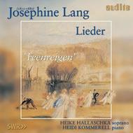 Josephine Lang - Lieder | Audite AUDITE97472