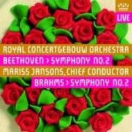 Beethoven - Symphony no.2, Brahms - Symphony no.2