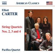 Carter - String Quartets Nos 2, 3 & 4 | Naxos - American Classics 8559363