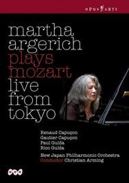 Martha Argerich plays Mozart: Live from Tokyo | Opus Arte OA1004D