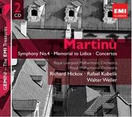 Martinu - Symphony No.4, Concertos, etc | EMI - Gemini 2643502