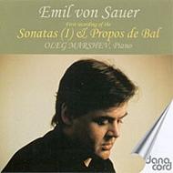 Sauer - Sonatas (I), Propos de Bal | Danacord DACOCD533