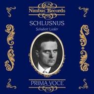 Heinrich Schlusnus - Schubert Lieder | Nimbus - Prima Voce NI7883