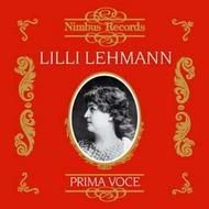 Lilli Lehmann | Nimbus - Prima Voce NI7921
