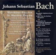J S Bach - St. Matthew Passion