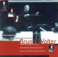 Bruno Walter conducts Mozart, Mahler, R Strauss & Brahms