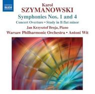 Szymanowski - Symphonies No.1 & No.4, etc | Naxos 8570722