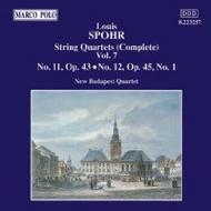 Spohr - String Quartets, Vol. 7 (Nos. 11, 12)  | Marco Polo 8223257