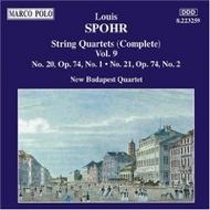 Spohr - String Quartets, Vol. 9 (Nos. 20, 21) 