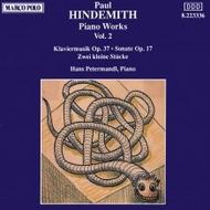 Hindemith - Piano Works Volume 2