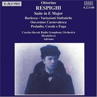 Respighi - Suite in E major / Burlesca | Marco Polo 8223348