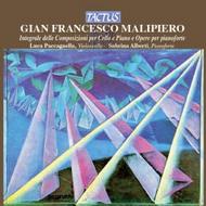 Malipiero - Piano Works, Complete Works for Cello & Piano | Tactus TC881301