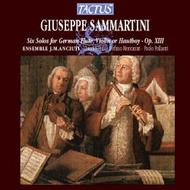 Sammartini - Six Solos for German Flute, Violin or Hautboy: Op.XIII 
