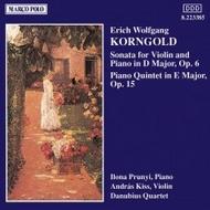 Korngold - Violin Sonata, Op. 6 / Piano Quintet, Op. 15 | Marco Polo 8223385