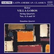 Villa-Lobos - String Quartets Nos. 4, 6 and 14 | Marco Polo 8223391
