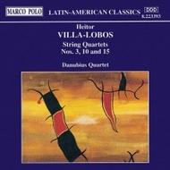 Villa-Lobos - String Quartets Nos. 3, 10 and 15 | Marco Polo 8223393