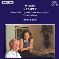Kempff - Italian Suite / Piano Sonata / Transcriptions | Marco Polo 8223452