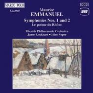Emmanuel - Symphonies Nos. 1 and 2 